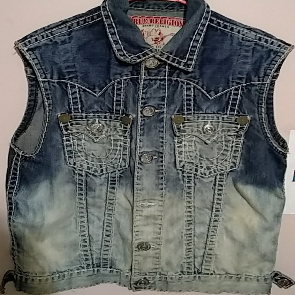 True Religion Jean Vest